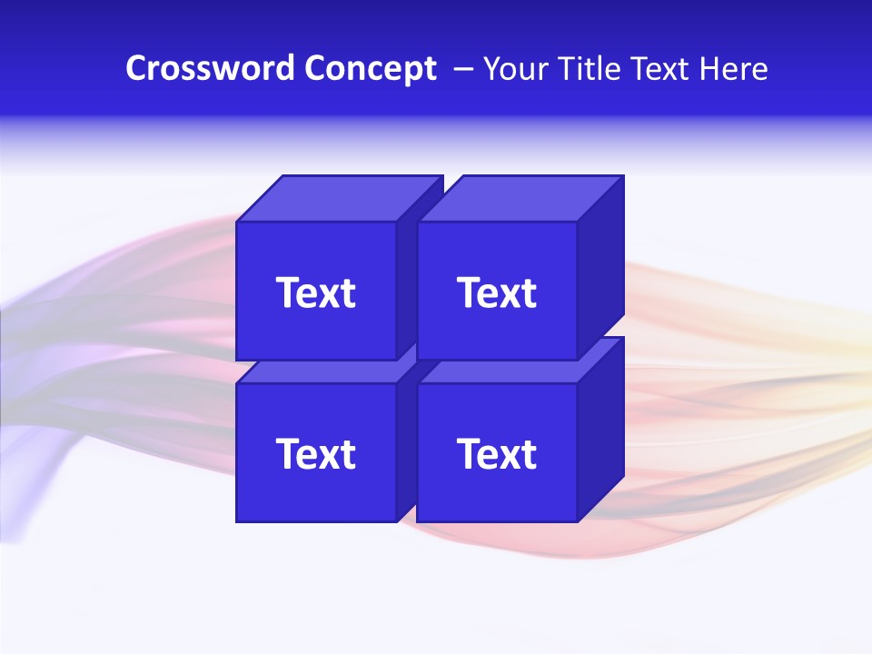 Smoulder Abstract Incense PowerPoint Template