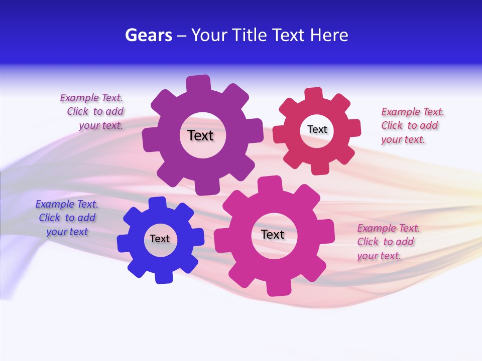 Smoulder Abstract Incense PowerPoint Template