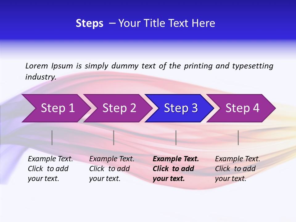 Smoulder Abstract Incense PowerPoint Template