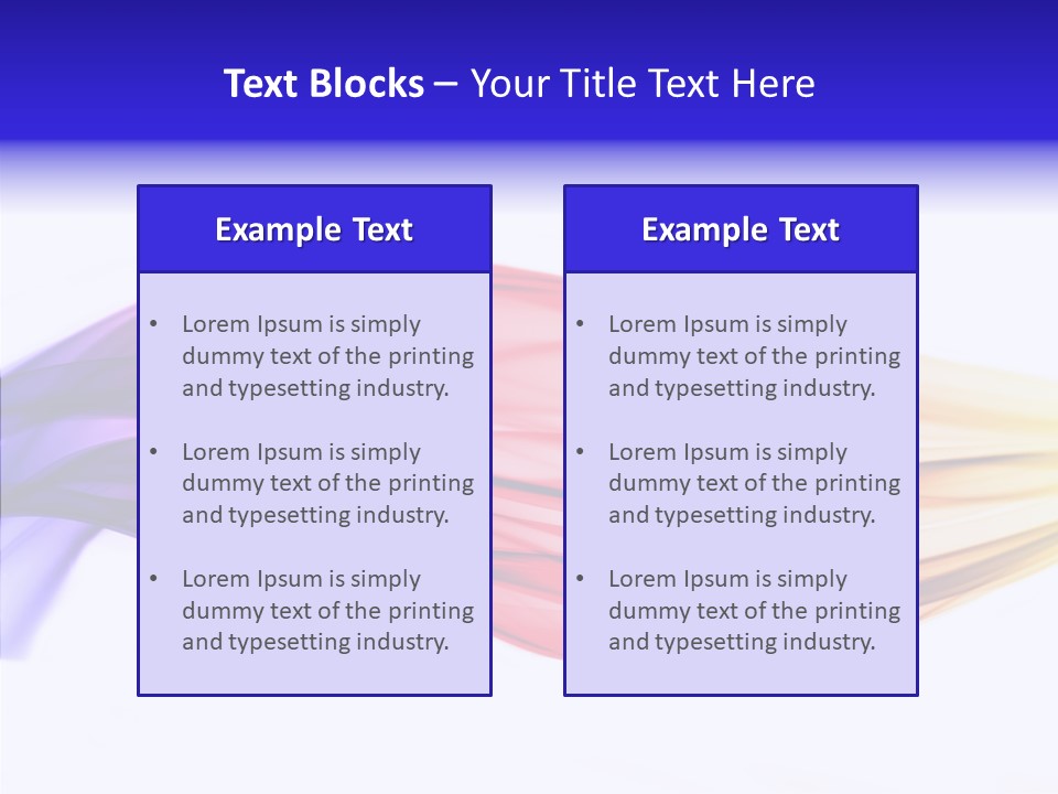Smoulder Abstract Incense PowerPoint Template