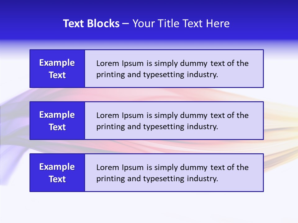 Smoulder Abstract Incense PowerPoint Template