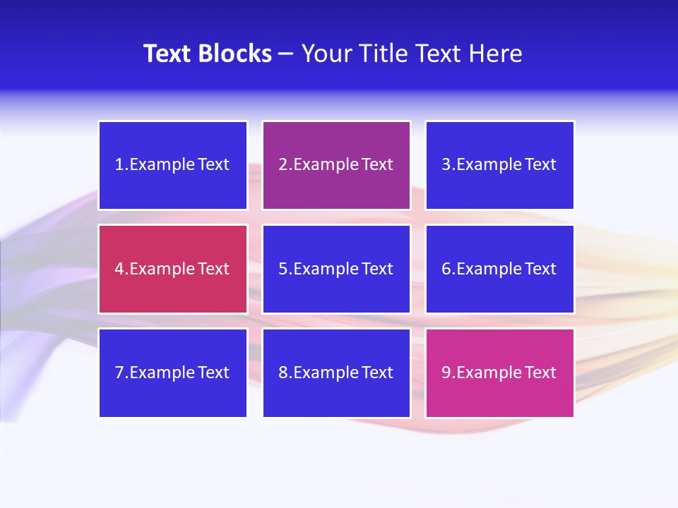 Smoulder Abstract Incense PowerPoint Template