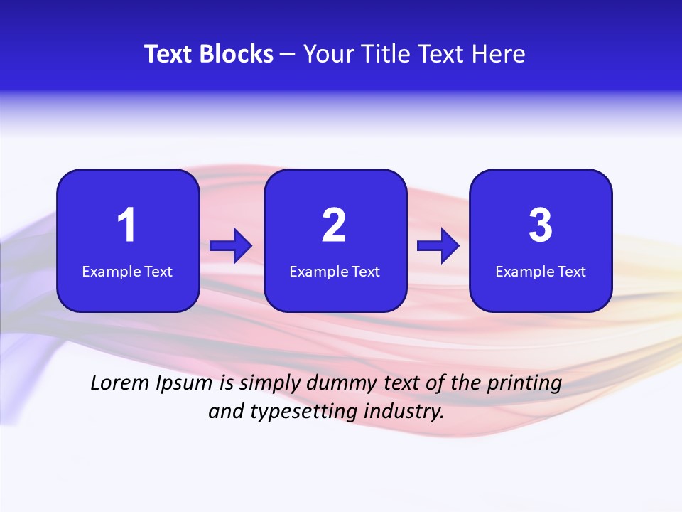 Smoulder Abstract Incense PowerPoint Template