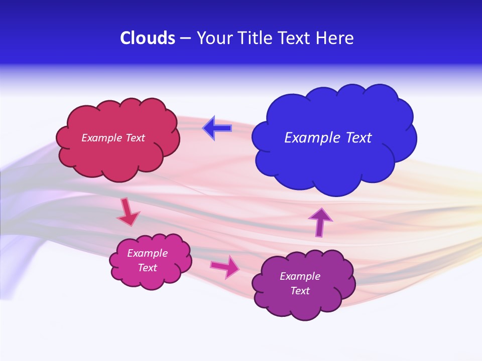 Smoulder Abstract Incense PowerPoint Template
