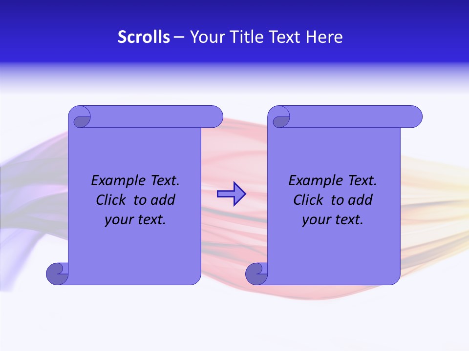 Smoulder Abstract Incense PowerPoint Template