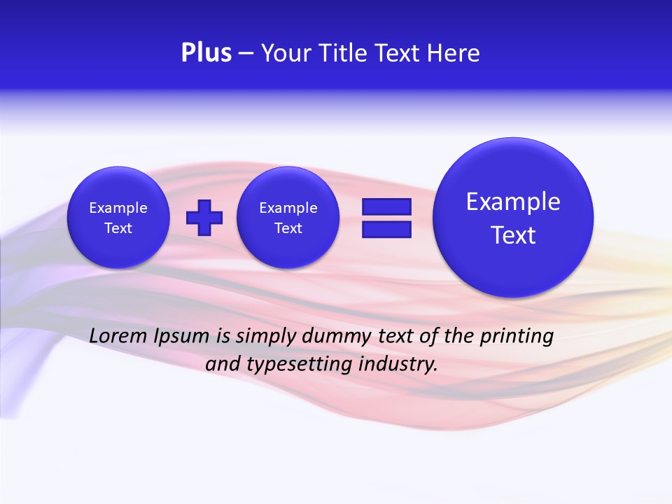 Smoulder Abstract Incense PowerPoint Template