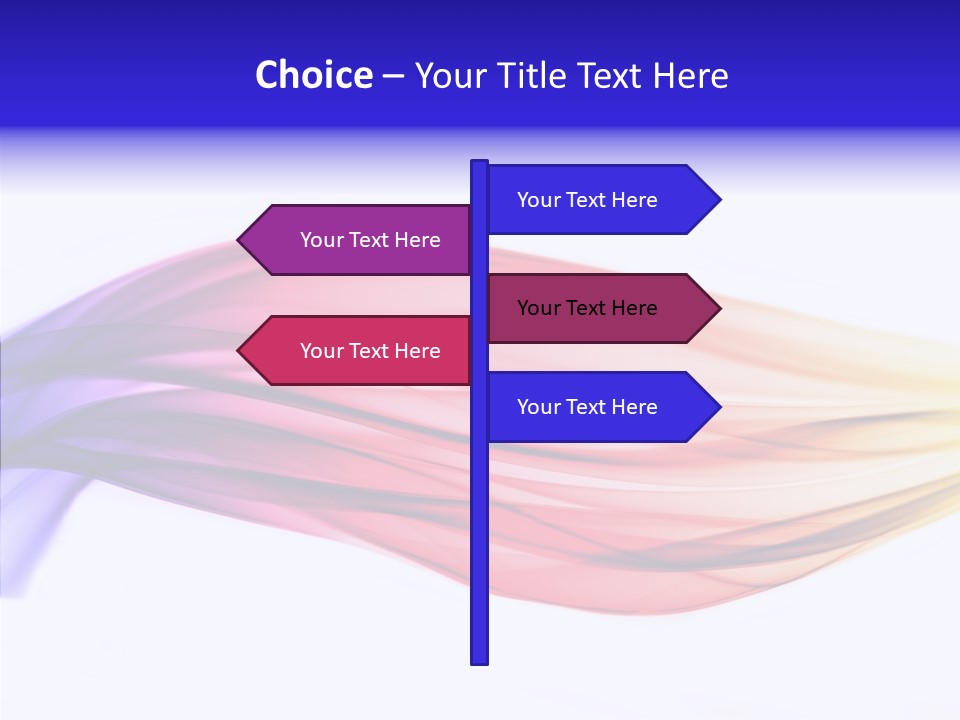 Smoulder Abstract Incense PowerPoint Template