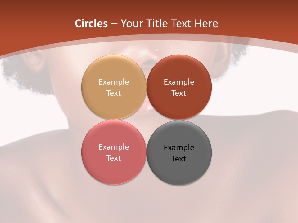 Sensual False Girl PowerPoint Template