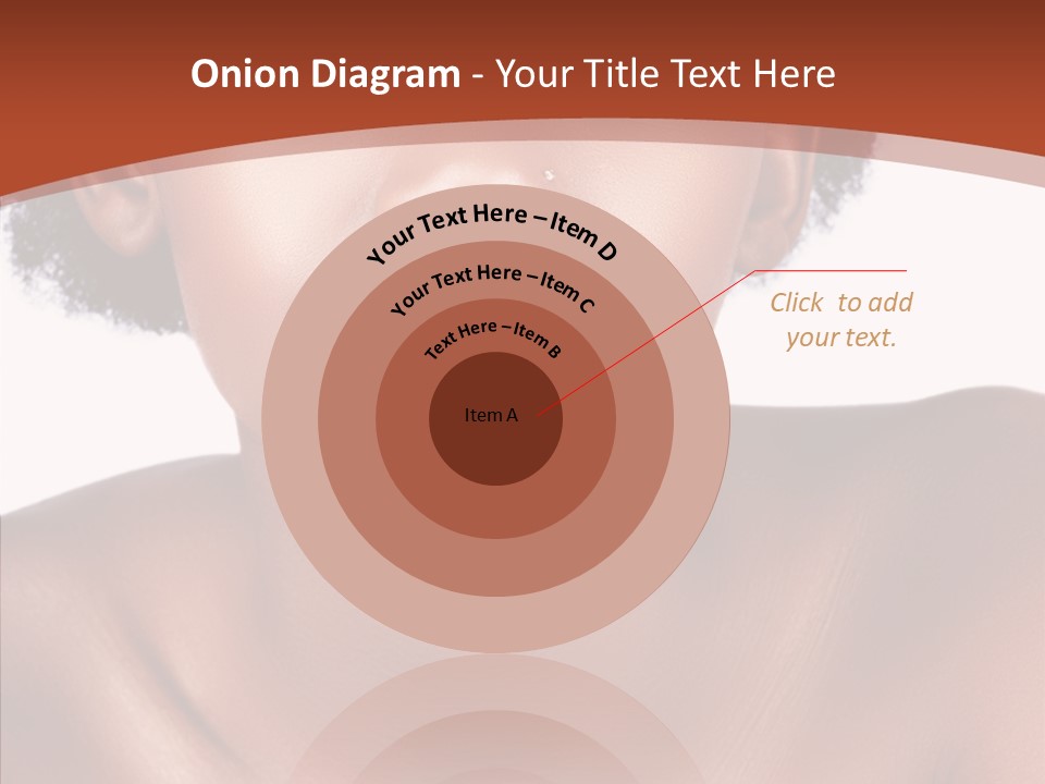 Sensual False Girl PowerPoint Template