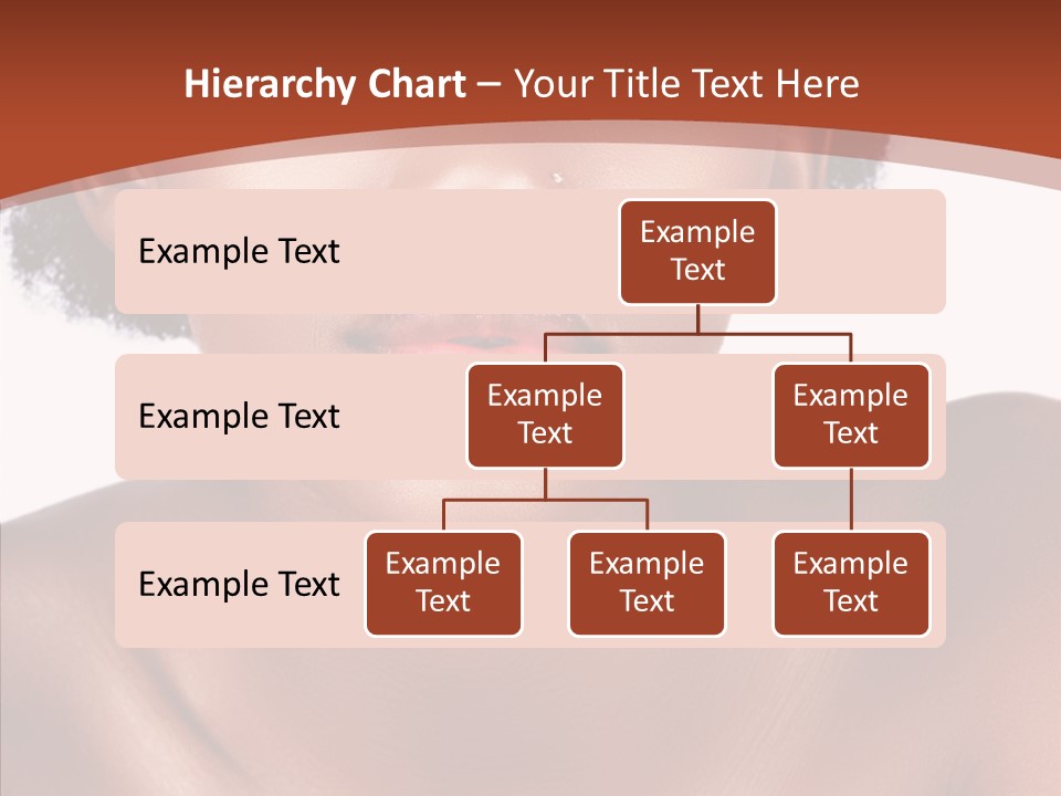 Sensual False Girl PowerPoint Template