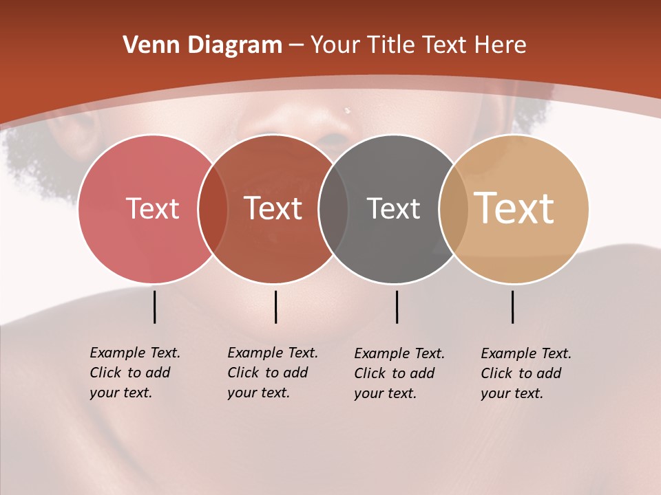 Sensual False Girl PowerPoint Template