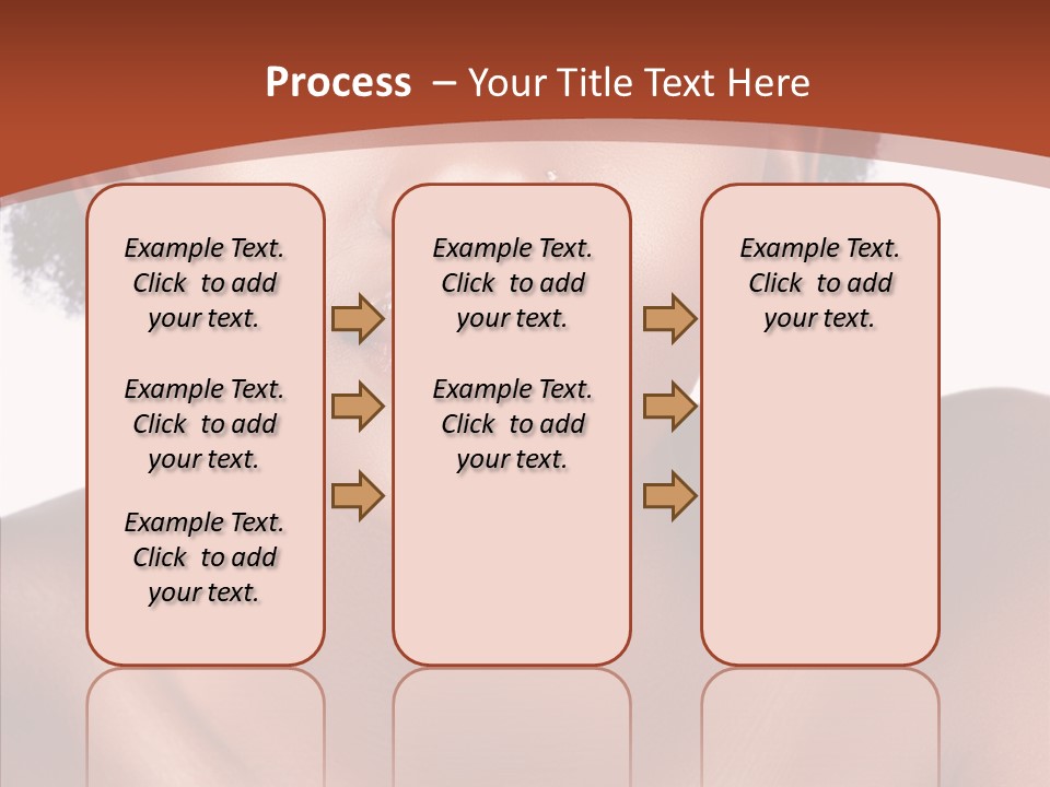 Sensual False Girl PowerPoint Template