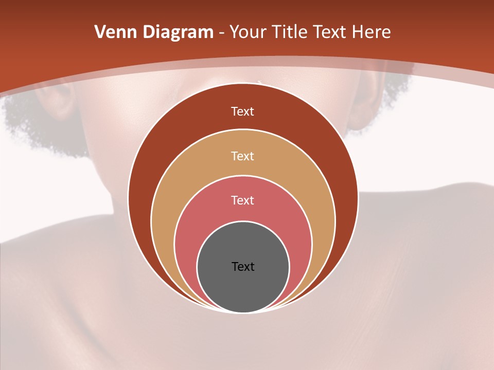 Sensual False Girl PowerPoint Template