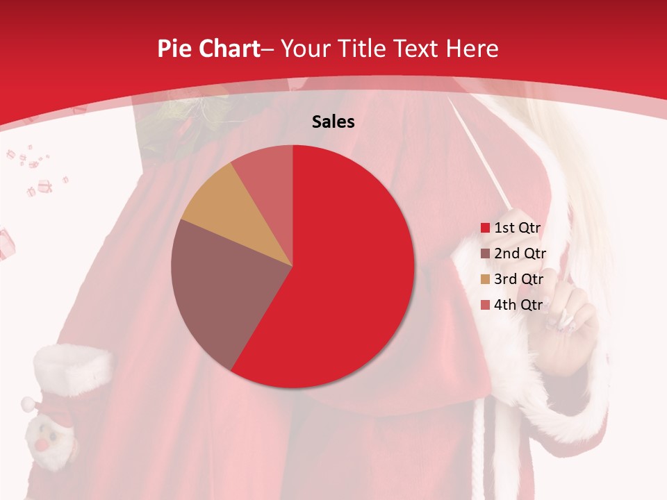Cheerful Sack Person PowerPoint Template