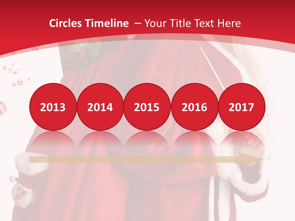 Cheerful Sack Person PowerPoint Template