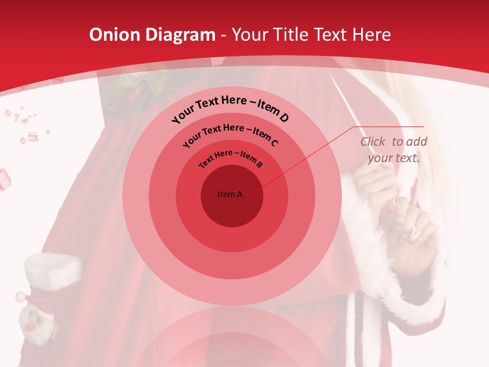 Cheerful Sack Person PowerPoint Template