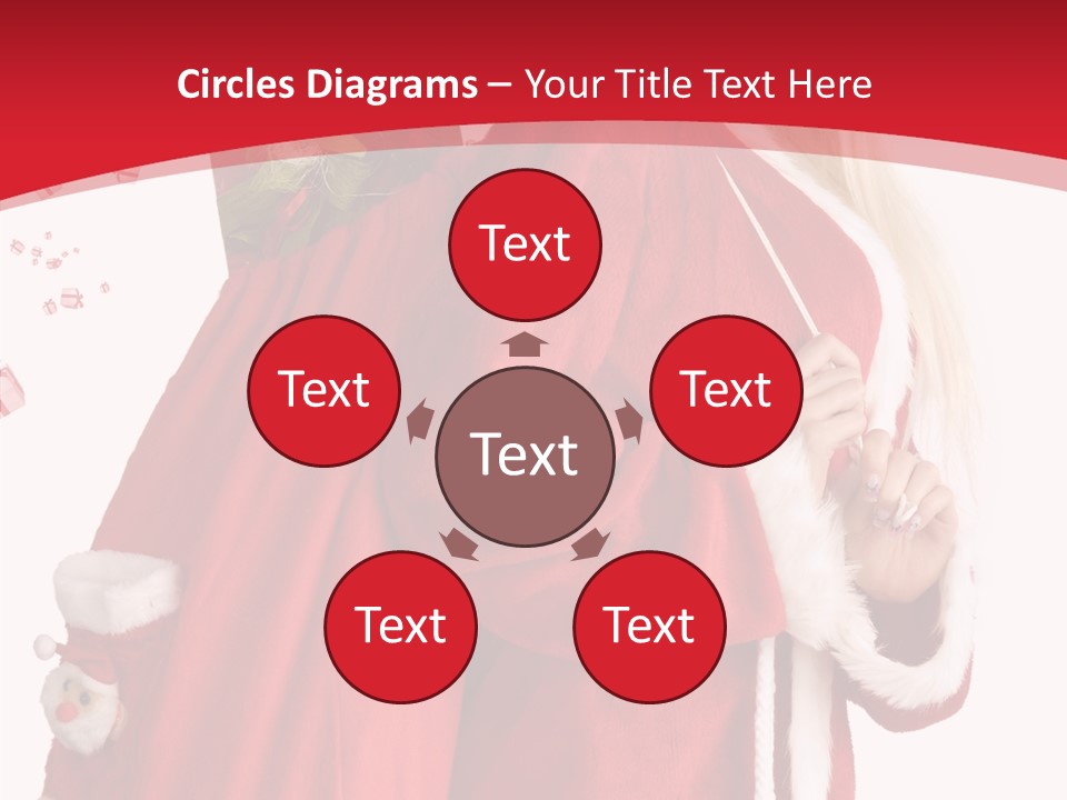 Cheerful Sack Person PowerPoint Template