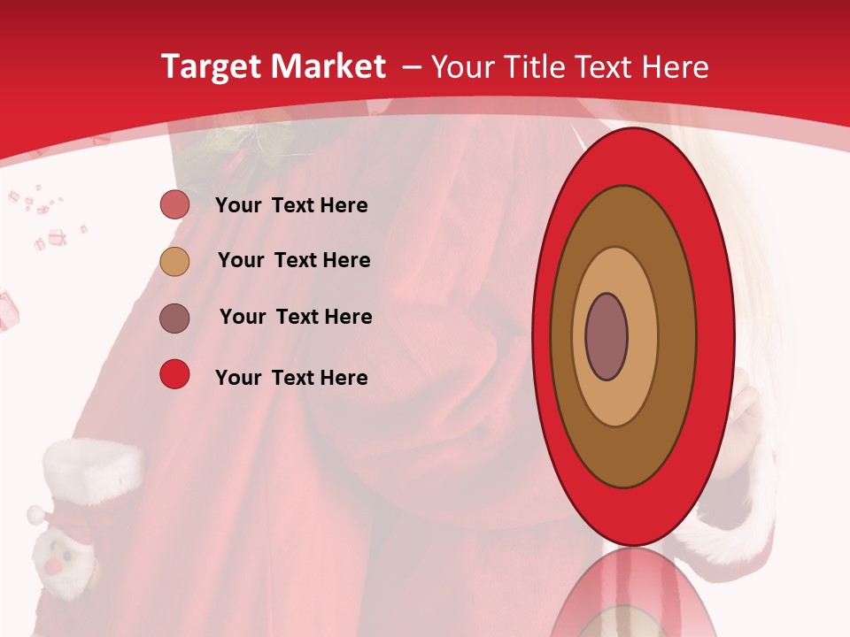 Cheerful Sack Person PowerPoint Template