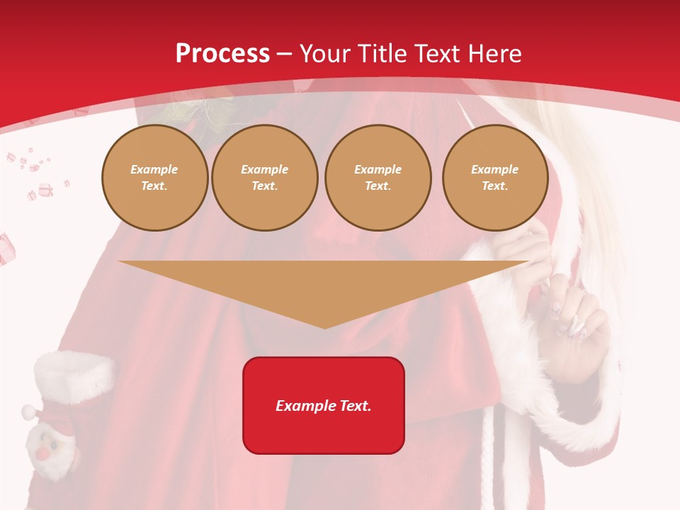 Cheerful Sack Person PowerPoint Template