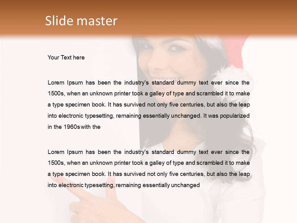 Stand Hat Beautiful PowerPoint Template