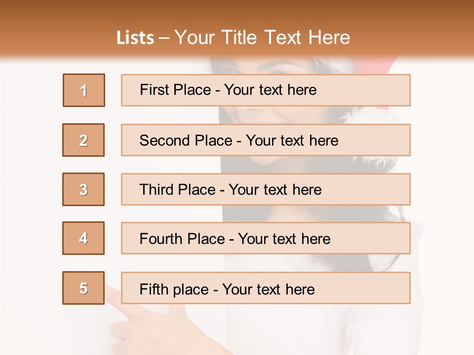 Stand Hat Beautiful PowerPoint Template