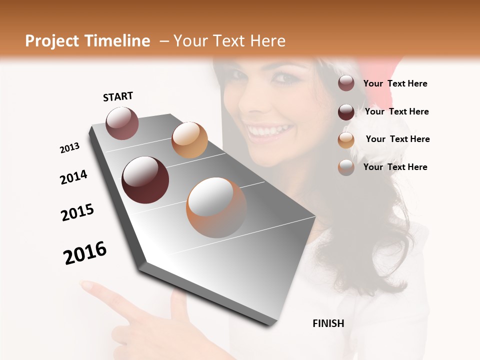 Stand Hat Beautiful PowerPoint Template