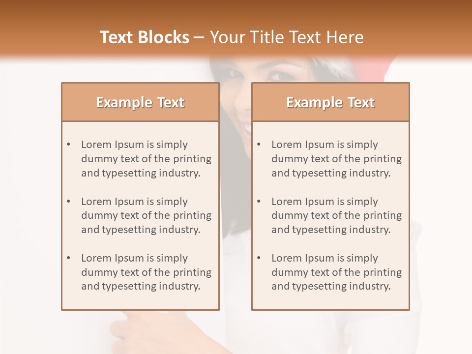 Stand Hat Beautiful PowerPoint Template