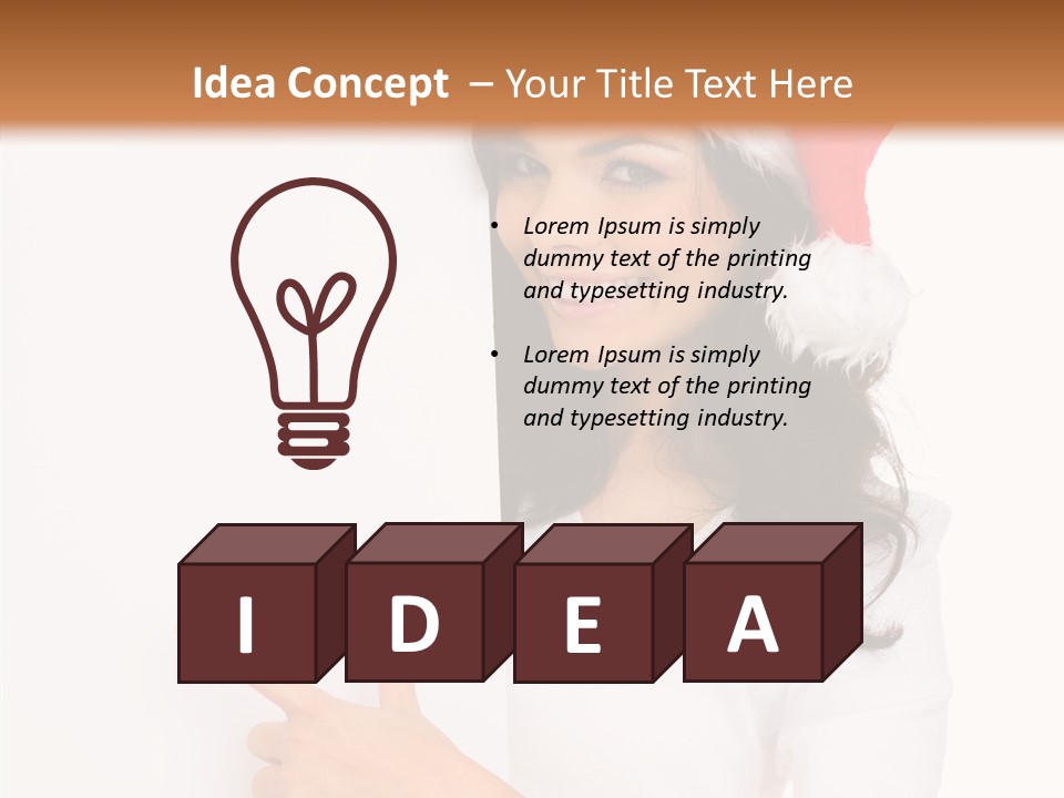 Stand Hat Beautiful PowerPoint Template