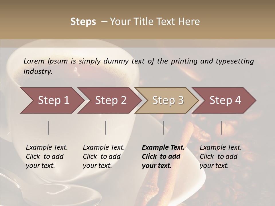 Background Africa Breakfast PowerPoint Template