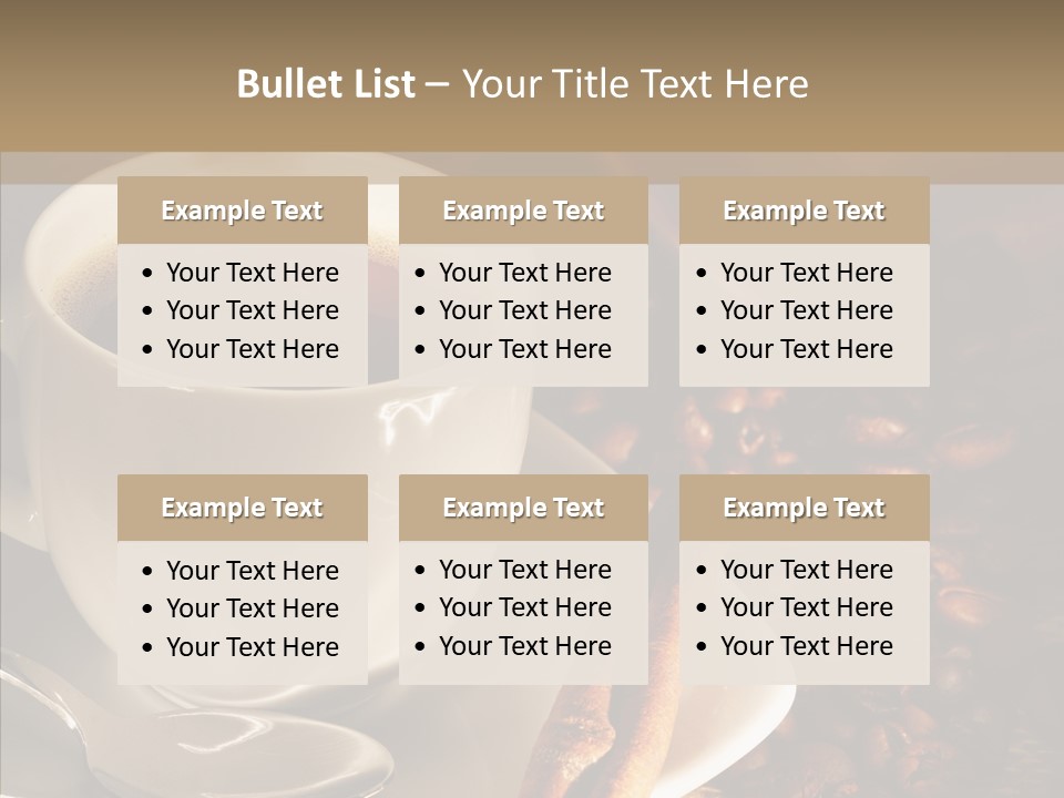 Background Africa Breakfast PowerPoint Template
