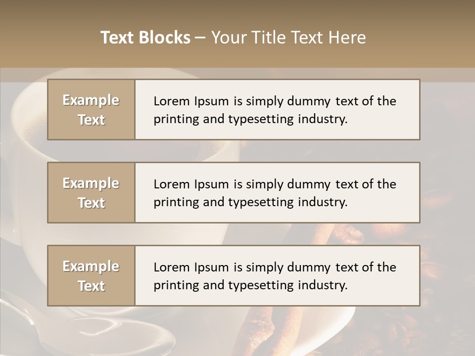 Background Africa Breakfast PowerPoint Template