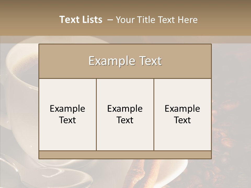 Background Africa Breakfast PowerPoint Template