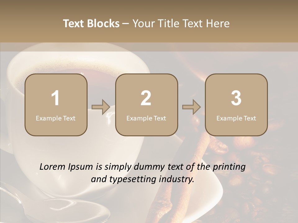 Background Africa Breakfast PowerPoint Template