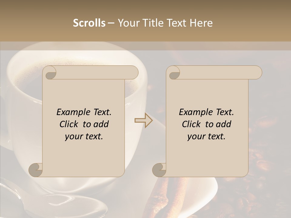 Background Africa Breakfast PowerPoint Template