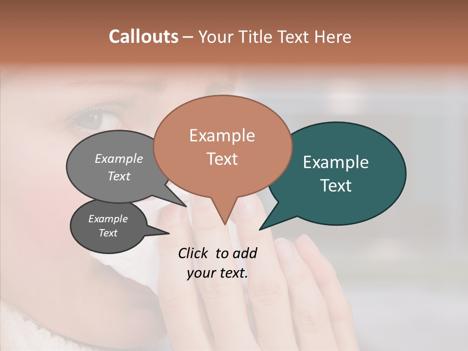 Illness Hn Ill PowerPoint Template