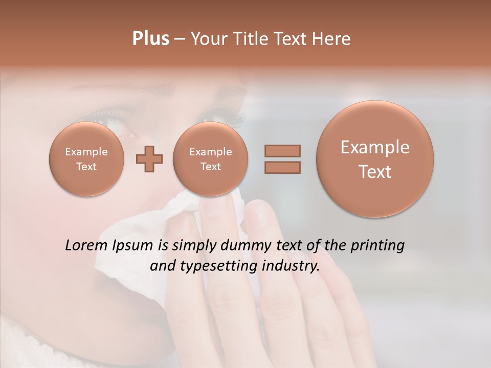 Illness Hn Ill PowerPoint Template