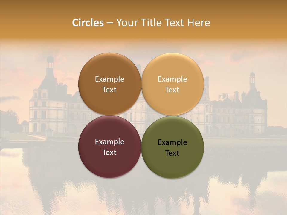 Loire Chambord Knight PowerPoint Template