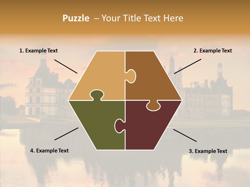 Loire Chambord Knight PowerPoint Template