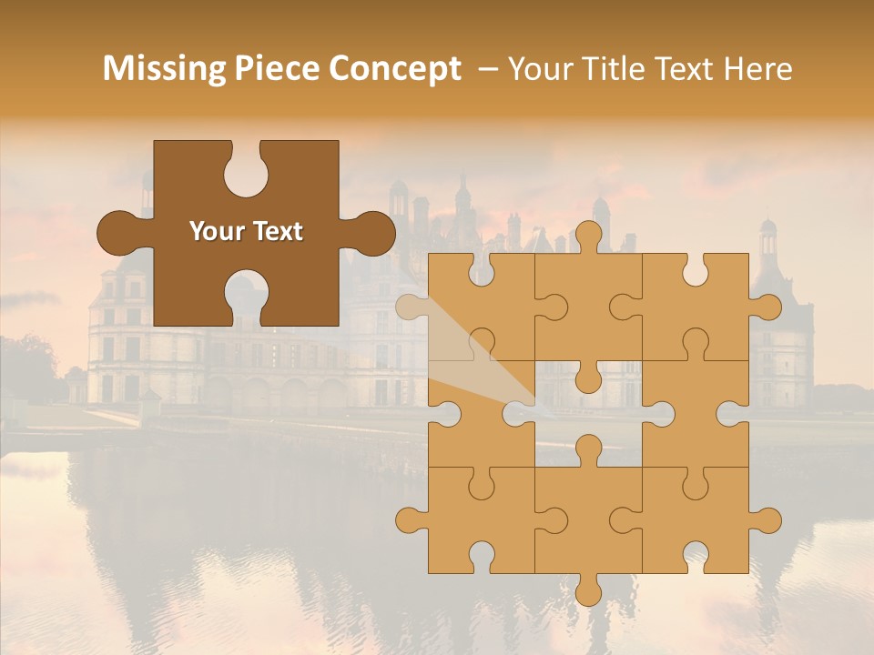 Loire Chambord Knight PowerPoint Template