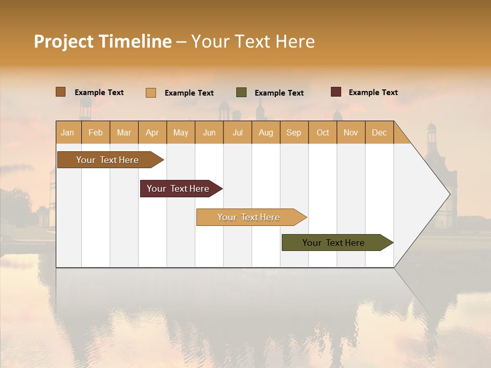 Loire Chambord Knight PowerPoint Template