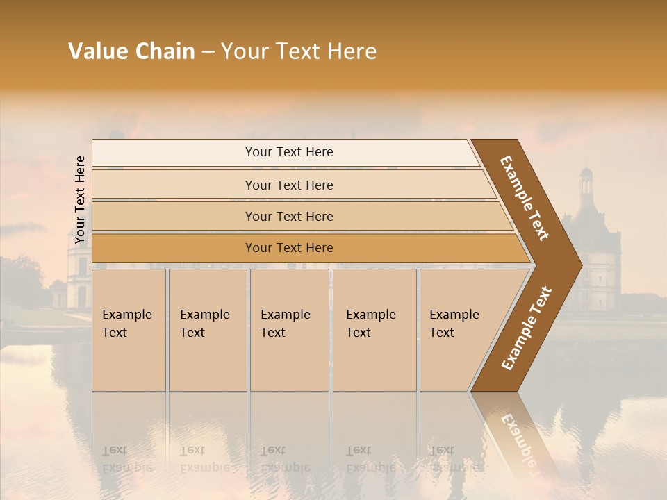 Loire Chambord Knight PowerPoint Template