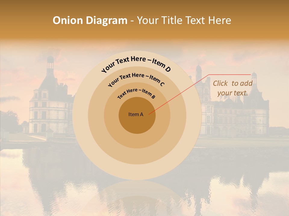 Loire Chambord Knight PowerPoint Template