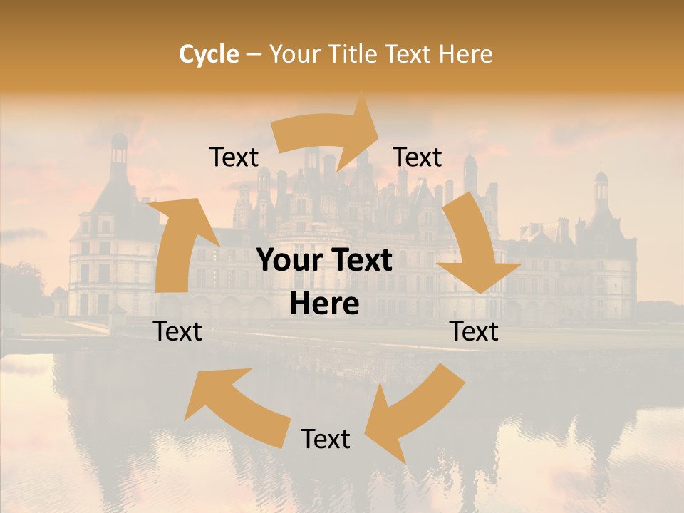 Loire Chambord Knight PowerPoint Template