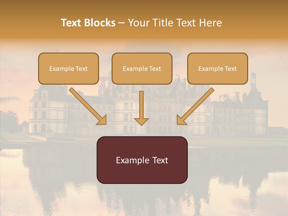 Loire Chambord Knight PowerPoint Template