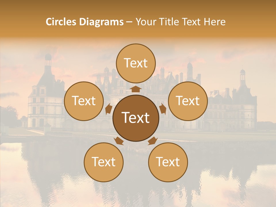 Loire Chambord Knight PowerPoint Template