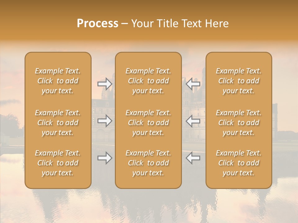 Loire Chambord Knight PowerPoint Template
