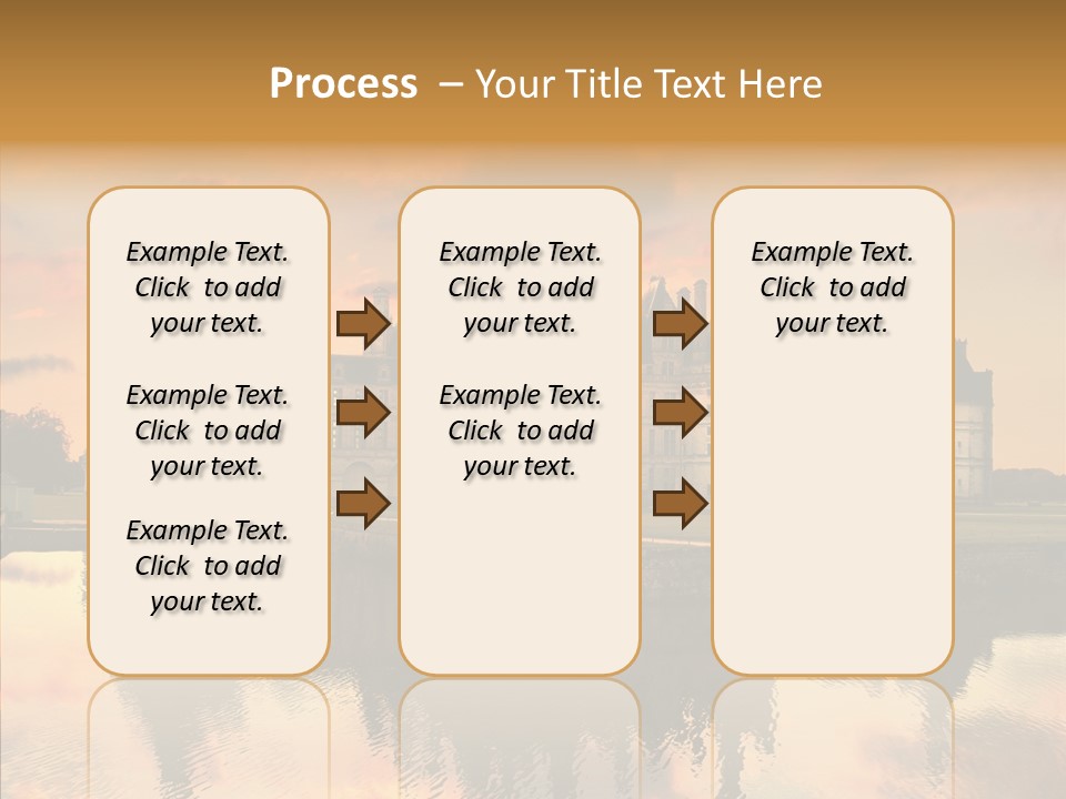 Loire Chambord Knight PowerPoint Template