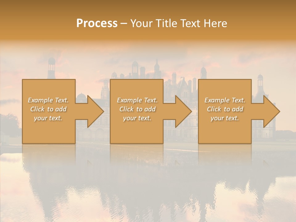 Loire Chambord Knight PowerPoint Template