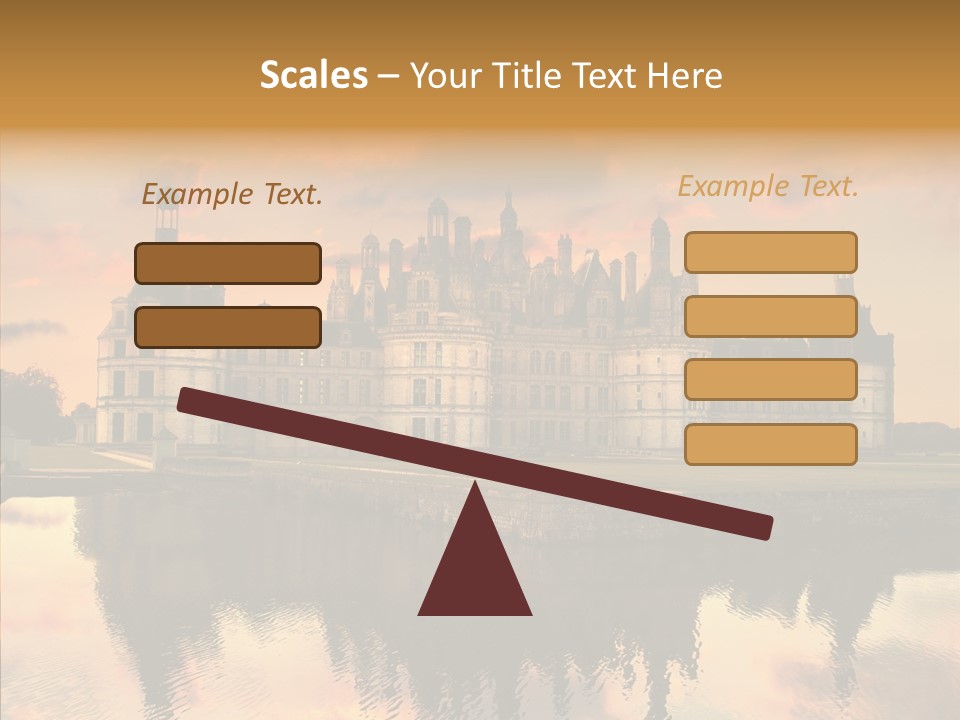 Loire Chambord Knight PowerPoint Template
