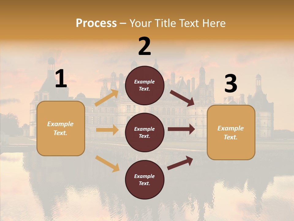 Loire Chambord Knight PowerPoint Template